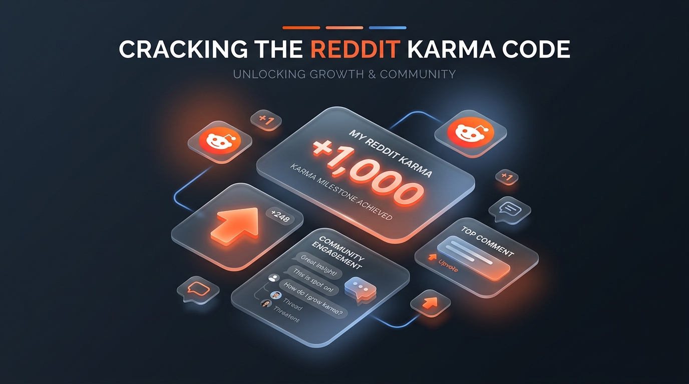 Master These 7 Reddit Post Frameworks: How Beginners Can Hit 1,000 Karma in 7 Days
